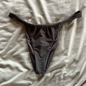 Dark Green Bikini bottoms adjustable coverage! M